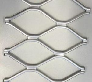 Powder Coated Aluminium Extrusion Profiles Amplimesh 40*40mm Holes and 4mm / 5mm Wire