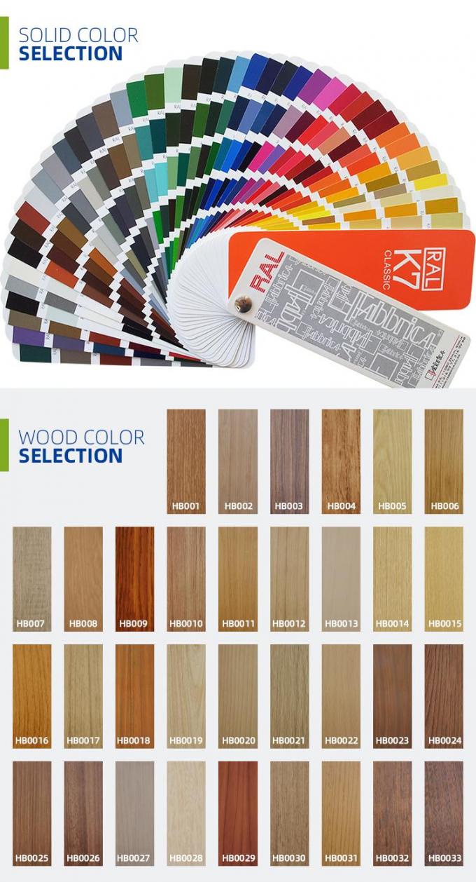 Interior ODM Design 3.0mm Thickness Aluminium Veneer 5