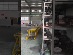 알루미늄 태양 프레임 가공 작업실의 판로마