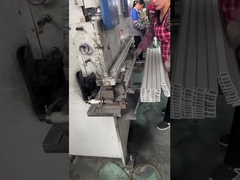 알루미늄 태양 프레임 코너 코드 압력 포인트 처리