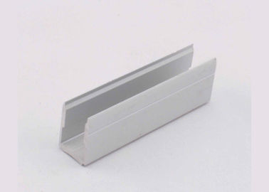 6063 T5 Mill Finish Extruded Aluminum Channels Preciously Cutting ISO9001 Certification