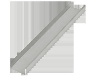 Heteromorphism Aluminium Industrial Profile For Led Strip Lighting / Kitchen Cabinet