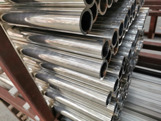 7075T6 Seamless Aluminum Tube For Regulating Valve Parts Round Pipe