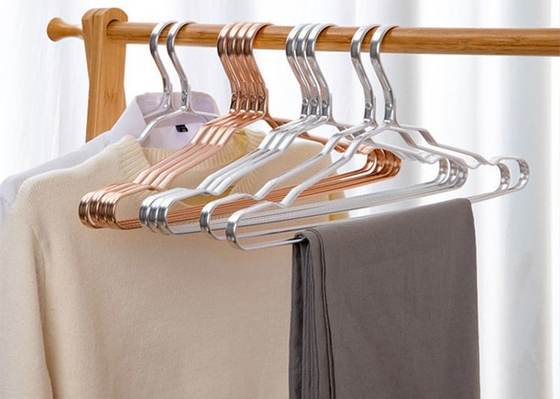 Multifunctional Aluminum Alloy Clothes Hanger Non Slip Metal