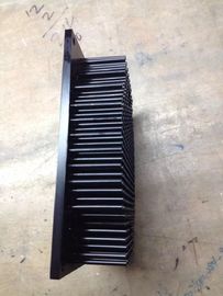 Highly Difficult 6063T5 Black Anodized Heatsink Cnc Machining Part With CNC Machining Drilling And Milling
