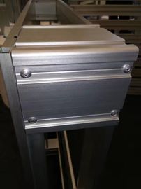 Silver Anodized 6063 T5 Welding Aluminum Parts / Aluminum Pallet