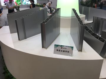 Polishing Rail Transit Aluminium Industrial Profile / aluminium edge profile