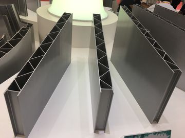 Polishing Rail Transit Aluminium Industrial Profile / aluminium edge profile