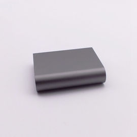 Grey Anodized Micro CNC Machining Parts Aluminum Extrusion Enclosures With Tapping