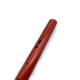 Colourful Round Aluminum Tubing / Pipe With Any Color Size Cnc Machining