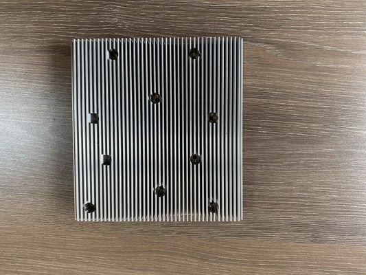 Custom Anodized CNC Machining 6063 Heat Sink Aluminium Extrusion